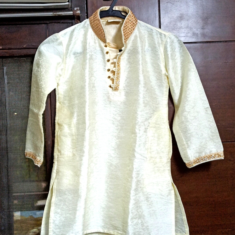 Sherwani style kurta - Picture 1 of 7